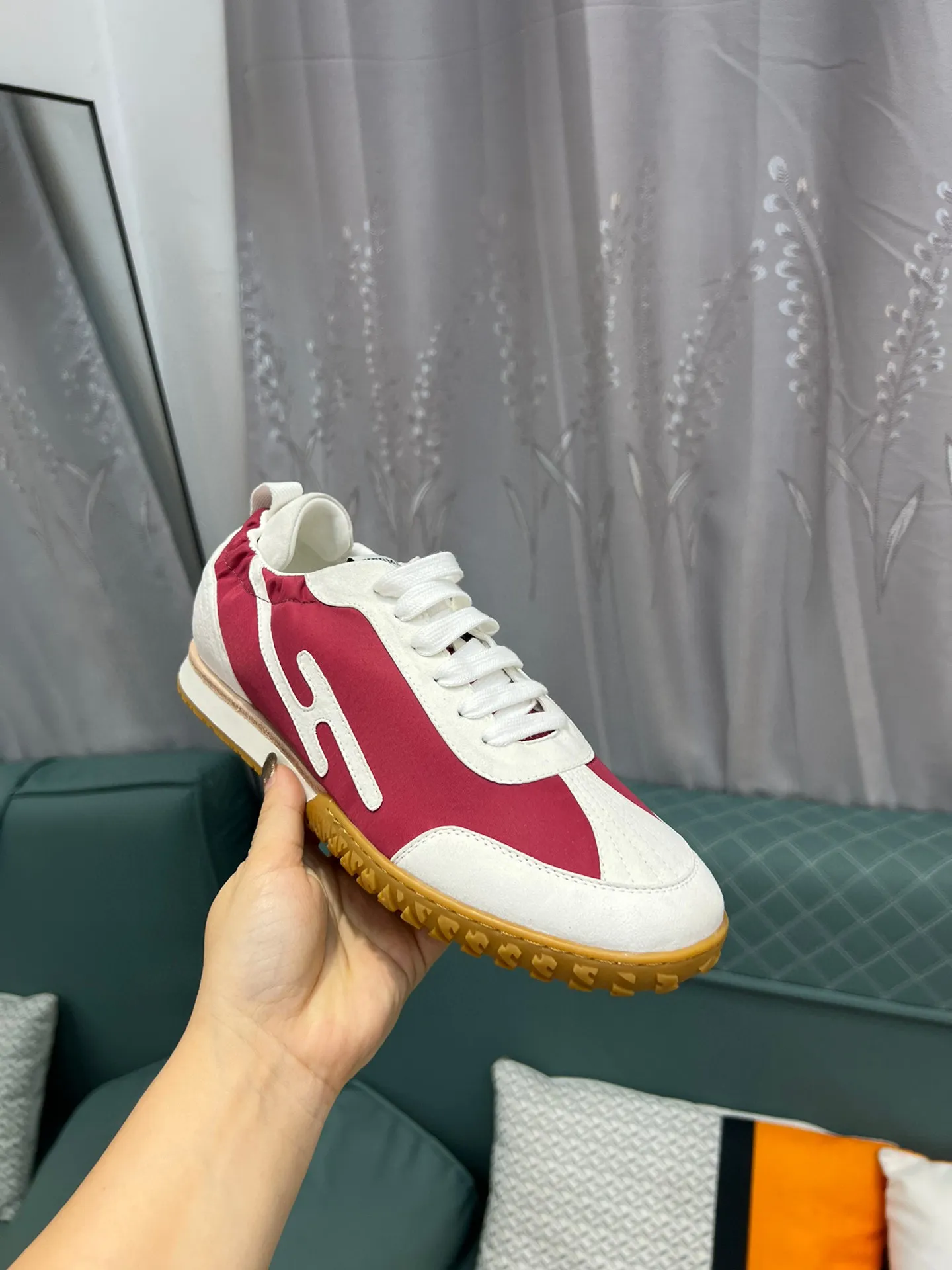 Men's shoes 💰660 [HERMES] Hermès - High-end quality original order 🔍🔍 - Upper: 🔝 cowhide suede splicing design - Inner lining: imported mixed sheepskin - Outsole: TPR foam · Rubber: two-color combined molding outsole - Super high quality control · Fine workmanship: highlighted (high-end, luxury, grade) -Size: 38-44 (45, 46, can be customized)